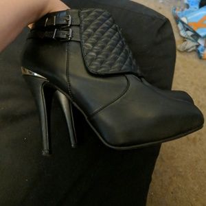 Bootie heels